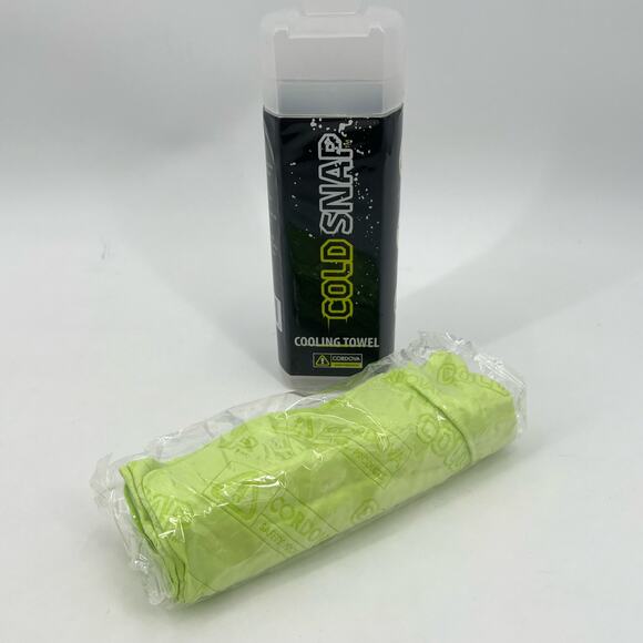 Cordova Cold Snap Cooling Towel Lime Green #CT200 Workout Gym Reusable Absorbent - Picture 1 of 8